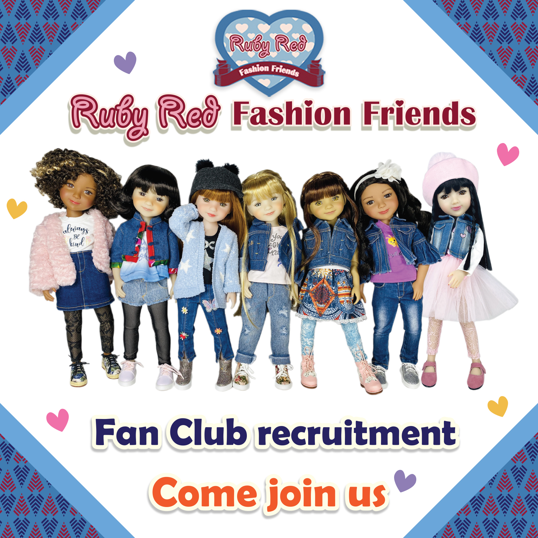 Join Fashion Friends Doll Club